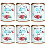 ZESTAW Wataha Monoprotein Adult wieprzowina dla psa 6 x 800 g