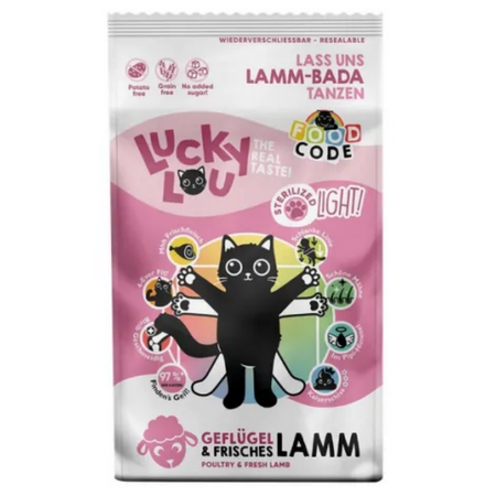 Lucky Lou Food Code Lifestage Light drób i jagnięcina 1,7 kg