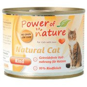 Power of nature wołowina dla kota 200g