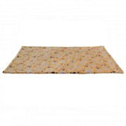 WEŁNIANY KOCYK Laslo  100 × 70 cm, BEŻOWY