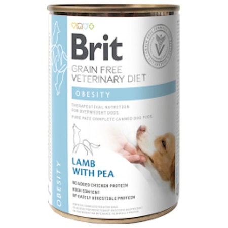 Brit Grain Free Veterinary Diets Obesity dla psa 400 g