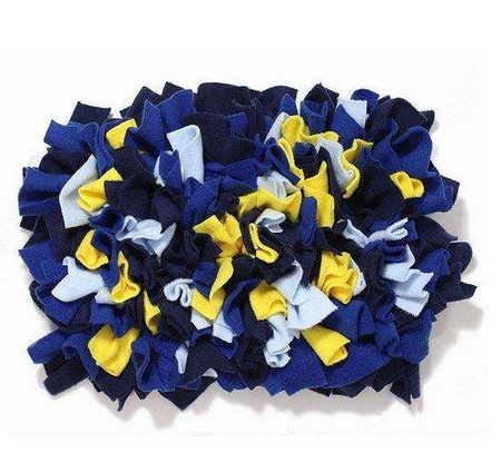 MIMIKO Pets Mata węchowa XL - żółty, granatowy, chabrowy