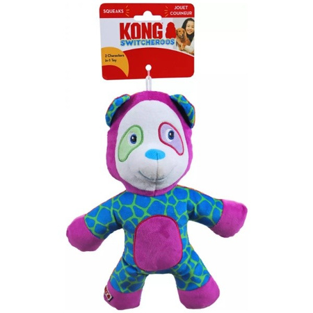 Kong Switcheroos Assorted Tiger & Panda dla psa L
