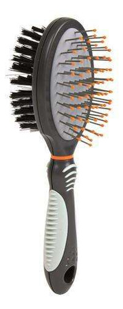 Szczotka do pielęgnacji, tworzywo sztuczne, dwustronna, mała 5×19 cm