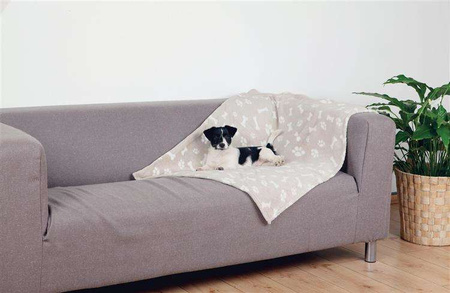 Kocyk Kenny, 75x100 cm, beżowy