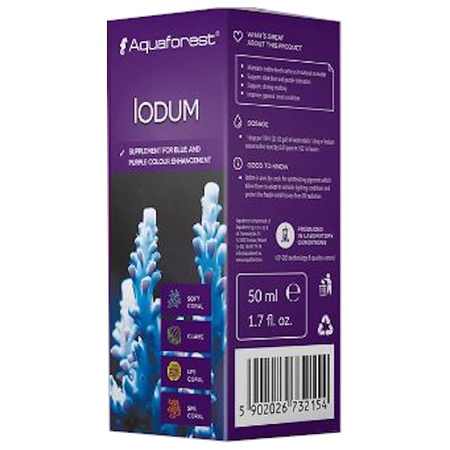 aquaforest iodum do akwarium morskiego 50 ml