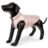 Kurtka, dla psa, serbrno-różowa, dwustronna, rozmiar S, 35