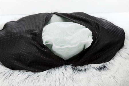 Legowisko Harvey, o 60 cm, biało/czarne