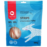 Maced Strips z kurczaka i ryby dla psa 500 g