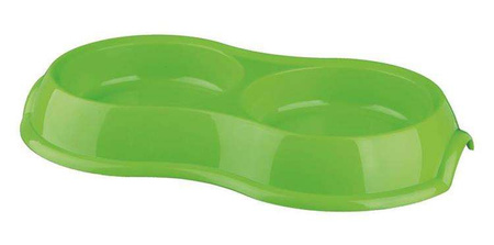 MISKA PLASTIKOWA PODWÓJNA, 2 × 0.2 l/o 11 cm