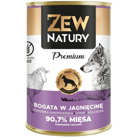 Zew Natury Premium bogata w jagnięcinę 400 g