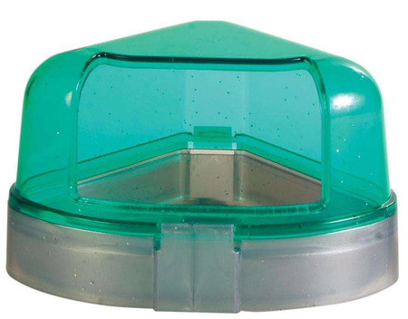 TOALETA NAROŻNA Z DASZKIEM +ŁOPATKA