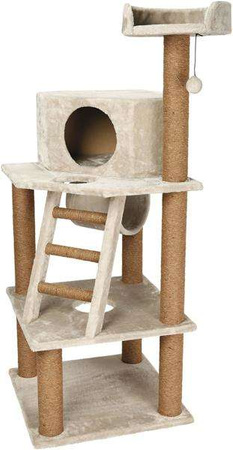 Drapak dla kota Marlena, 151 cm, jasnoszary