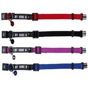 OBROŻA DLA KOTA "MY HOME" Z ADRESEM