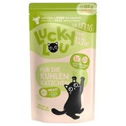 Lucky Lou Lifestage Kitten drób i wołowina 125 g
