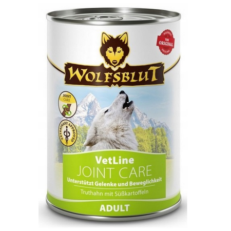 Wolfsblut Dog VetLine Joint Care - indyk i bataty puszka 395g