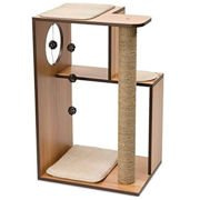 Drapak Catit Vesper V-Stool Large, 11.5 x 76 x 50 cm, orzechowy