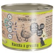Wiejska zagroda karma kaczka z gruszką dla psa 200 g, 400 g