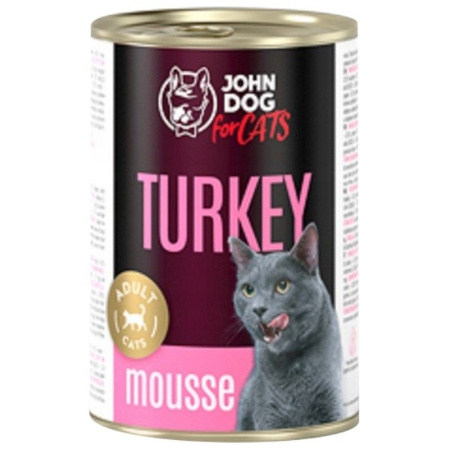 John Dog for Cats indyk mus 400 g