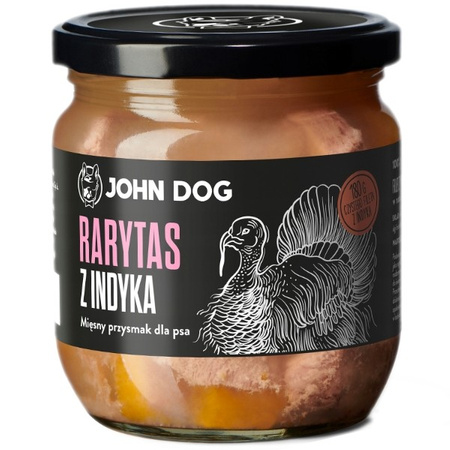 John Dog rarytas z indyka Premium 380 g