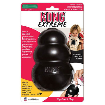 Kong extreme zabawka na przysmaki dla psa s, m, l, xl, xxl