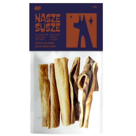 Nasze Susze skóra jelenia dla psa 150 g