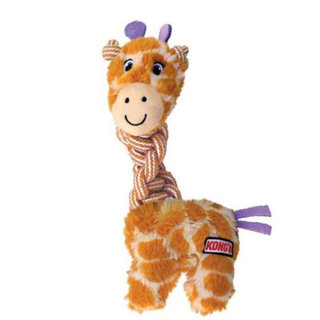 Zabawka dla psa KONG Knots Twists Asst S/M żyrafa