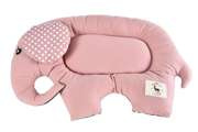 Słonik legowisko dla psów i kotów, różowe 52x33cm