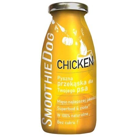 SmoothieDog kurczak dla psa 250 ml