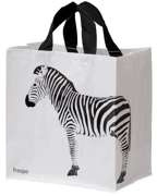 Torba Animals 24L zebra biała