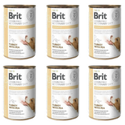 ZESTAW Brit Grain Free Veterinary Diets Hepatic dla psa 6 x 400 g