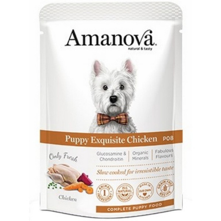 Amanova Puppy Exquisite saszetka dla psa kurczak 100 g