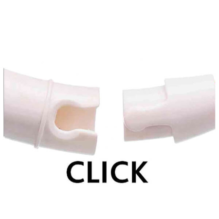 Opaska świecąca USB, silikon, XS–XL: 70 cm/? 10 mm, pomarańczowa