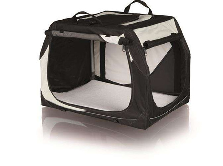 Box transportowy Vario 50, L: 99 × 65 × 71/61 cm, nylon, czarno-szary