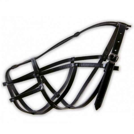 Dino kaganiec skórzany gwoździowany 20 amstaff