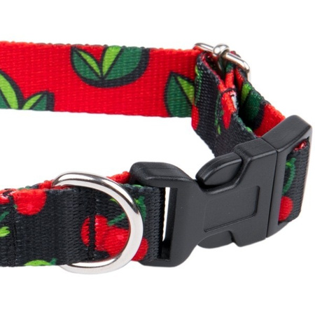 amiplay BeHappy obroża regulowana Cherry M