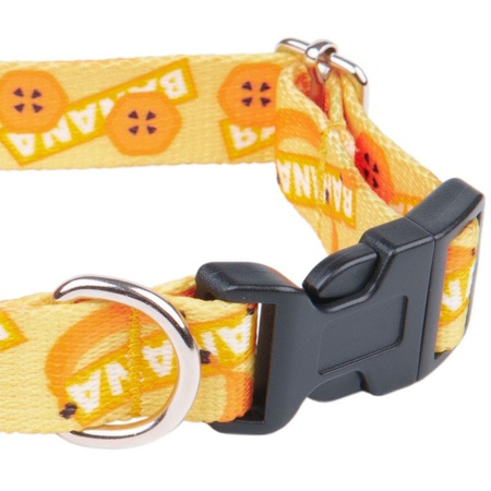 amiplay BeHappy obroża regulowana Banana M