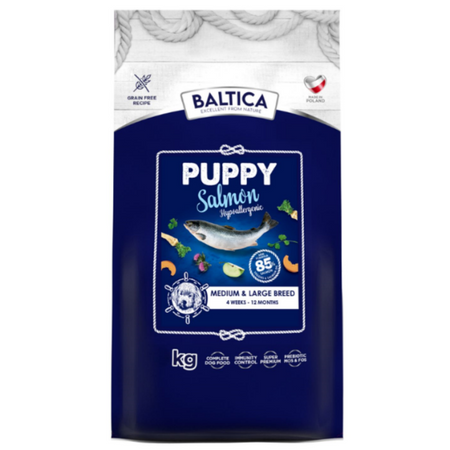 Baltica Excellent Puppy Hypoalergiczna łosoś, 3kg