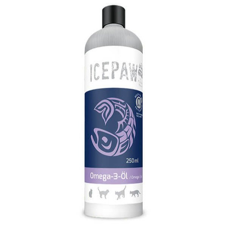 Ice paw olej omega 3 dla kota 250 ml