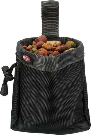 TORBA NA KARMĘ 10x14cm BRĄZOWO-CZARNA-BEŻ