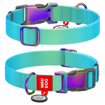 Waudog Obroża Recycled nylonowa dla psa, XL