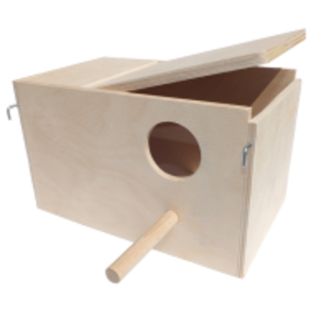 Pinokio domek lęgowy dla papug duży 30x18,5x18,5 cm