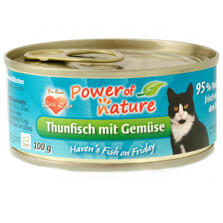 Power of nature puszka tuńczyk z warzywami 85g