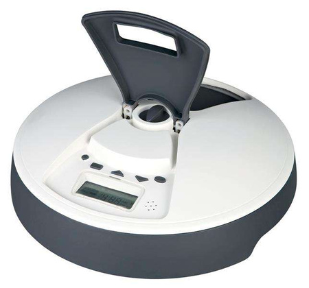 Automatyczne karmidło TX6 , 6 × 240 ml/ř 32 cm × 10 cm, szaro/białe