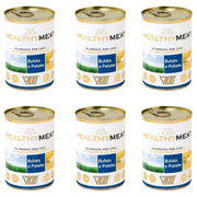 ZESTAW Healthy Meat Pies Mono Bawół i ziemniak puszka 6 x 400g