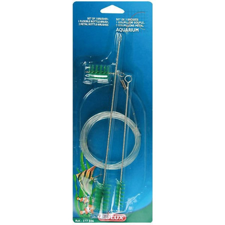 Zolux zestaw 3 szczotek do czyszczenia