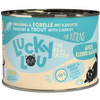 Lucky Lou Lifestage Kitten drób i pstrąg 200 g