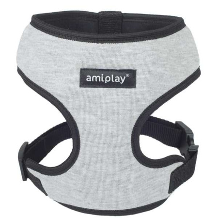 Amiplay szelki bezuciskowe dla psa scout denver szare l
