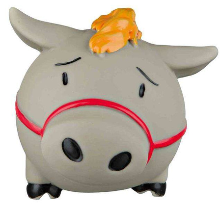 PIŁKI ZWIERZĄTKA LATEKSOWE Z DŹWIĘKIEM 24szt/box, o 6 cm