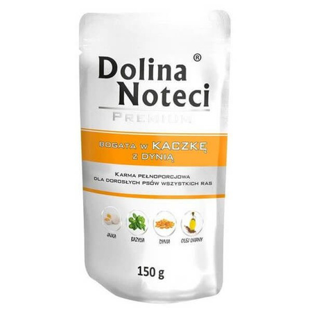 Dolina noteci premium kaczka z dynią 150g